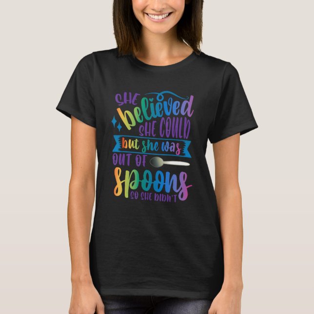 Spoon-Theorie T-Shirt (Vorderseite)