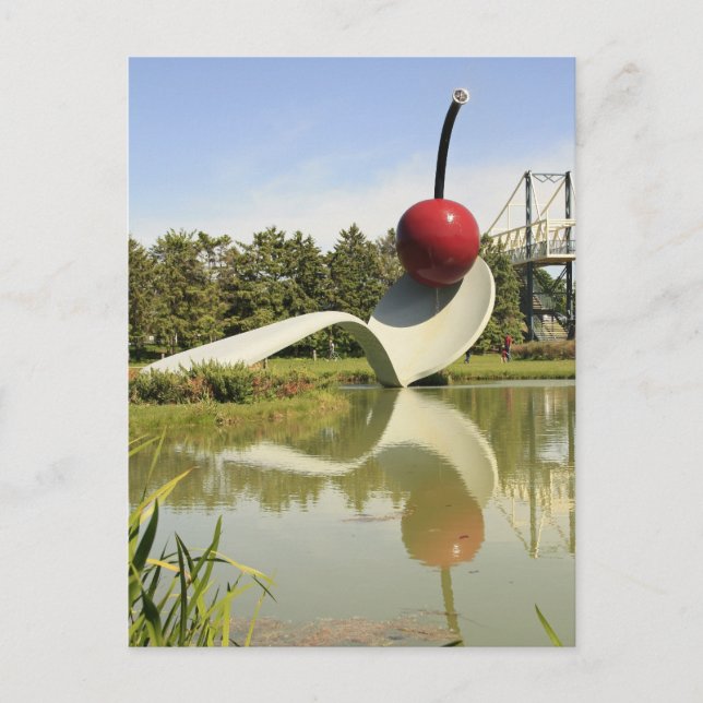 Spoon und Cherry Postkarte (Vorderseite)