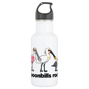 Spoonbills-Felsen! Trinkflasche