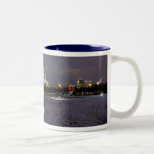 Spoonbridge und Kirsche Zweifarbige Tasse