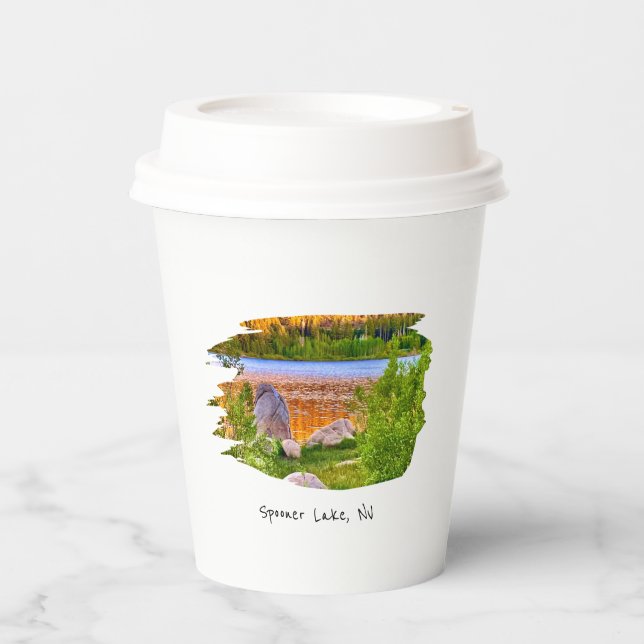 Spooner See Pappbecher (Vorderseite)