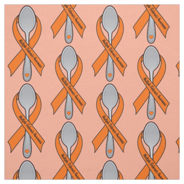 Spoonie Leben: Heilungs-multiple Sklerose! Stoff (Muster)