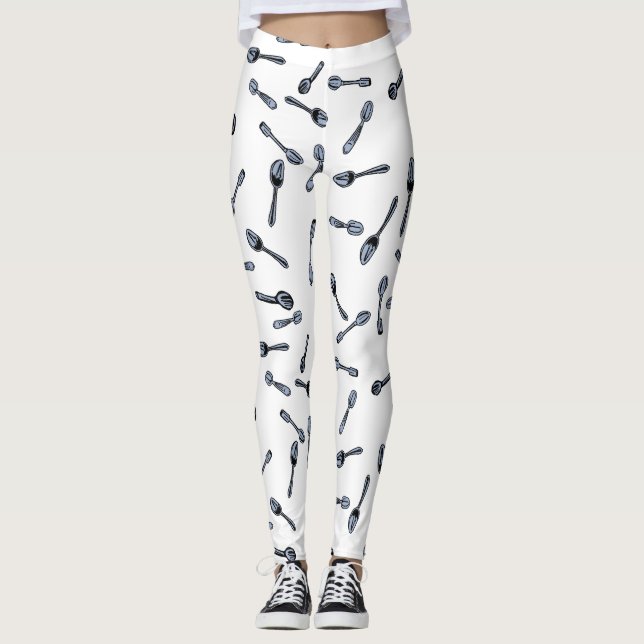 Spoonie Leggings Löffeltheorie (Vorderseite)