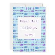 Spoons Kitchen Event Einladung