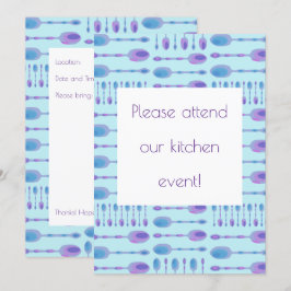 Spoons Kitchen Event Einladung