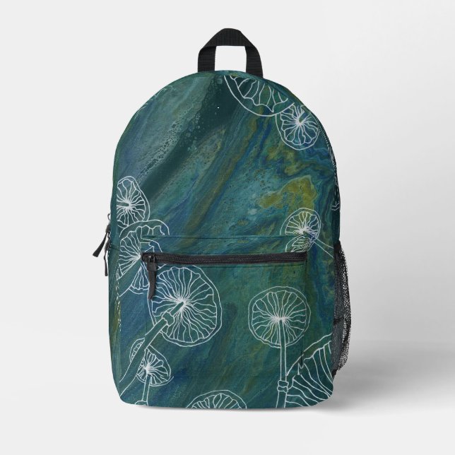 Sporchestrale Nacht Bedruckter Rucksack (Vorderseite)