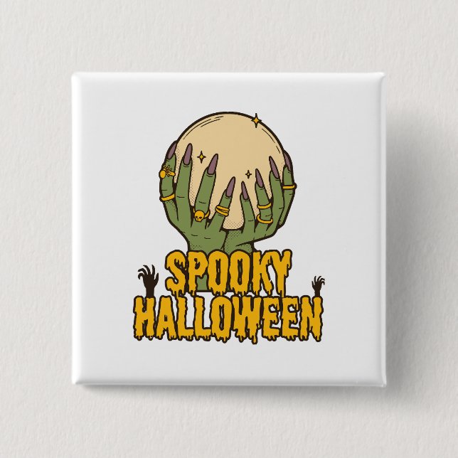Sporenhalloween Button (Vorderseite)