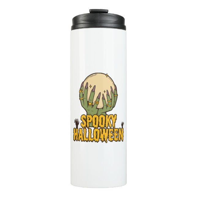 Sporenhalloween Thermosbecher (Vorderseite)