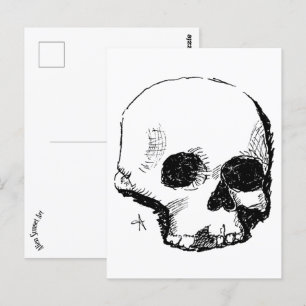 Sporenschädel Postkarte