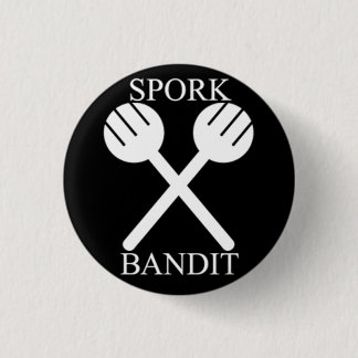 Spork Bandit in der Dunkelheit Button