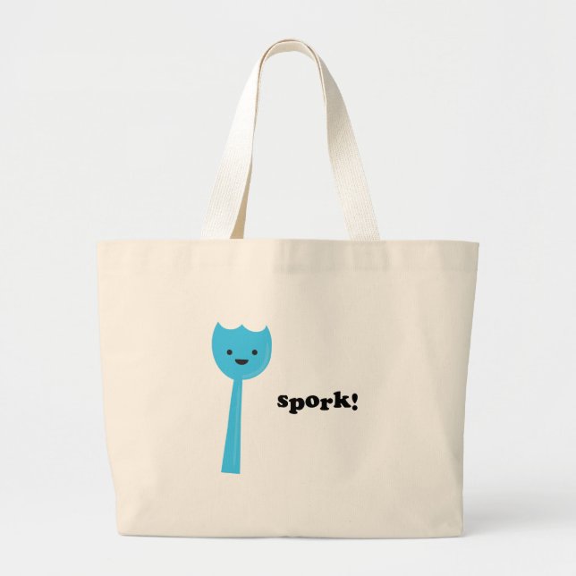Spork! Jumbo Stoffbeutel (Vorne)