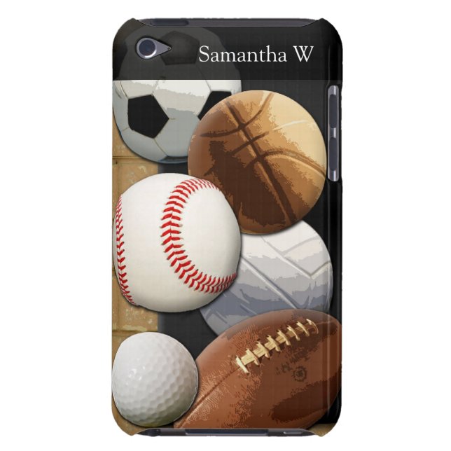 Sport Al-Star, Basketball/Fußball/Fußball Case-Mate iPod Touch Case (Rückseite)