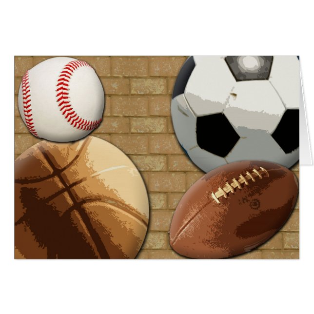 Sport Al-Stern, Basketball/Fußball/Fußball (Vorderseite (Horizontal))