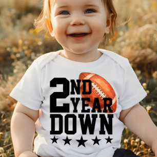 Sport American Football 2. Jahr Baby T-shirt