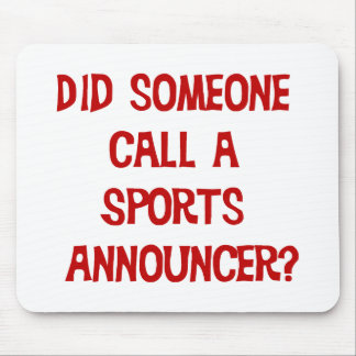 Sport-Ansager Mousepad