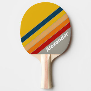 Sport Aurora Arcade Gestreift mit Namen Tischtennis Schläger