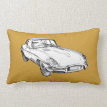 Sport-Auto-Illustration 1964 Jaguars XKE antike