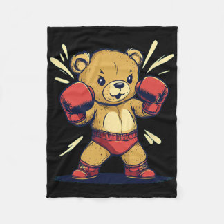 Sport Bärenoutfit für und Boxhandschuhe Liebhaber Fleecedecke