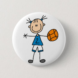 Sport-Basketball-Knopf Button