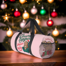 Capybara Drôle sac de Noël