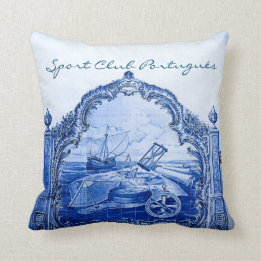 Sport Club Portugais Tuile Coussin