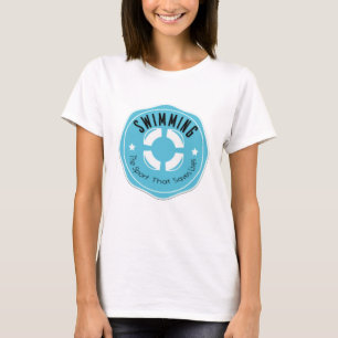 Sport de natation qui sauve vie T-shirt