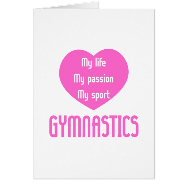 Sport de passion de la vie de gymnastique (Devant)