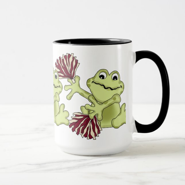 Sport, der Froschkaffee-Tasse Cheerleading ist Tasse (Rechts)