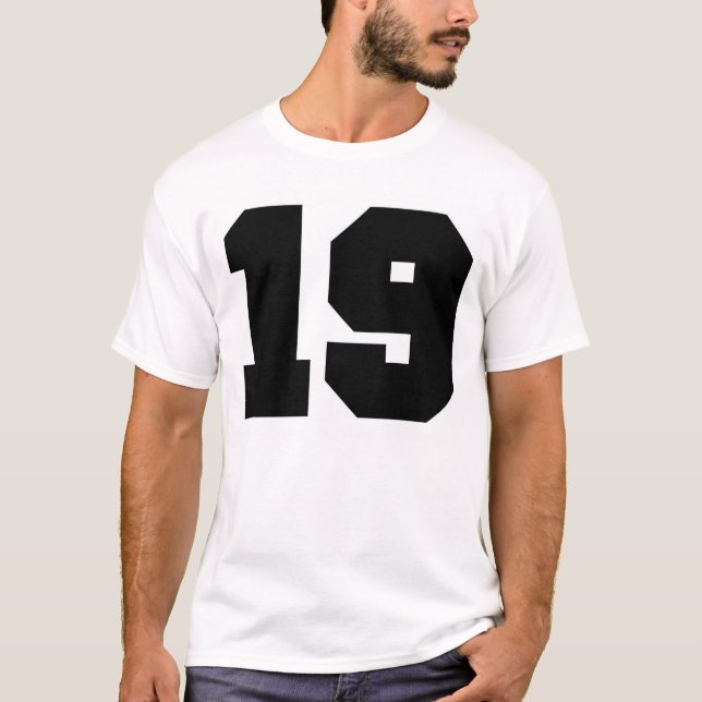 Sport der Nr.-19 T-Shirt (Vorderseite)