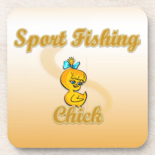Sport Fischen Getränkeuntersetzer