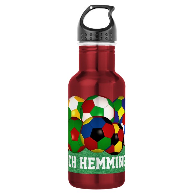 Sport - Fußball - SRF Edelstahlflasche (Vorderseite)