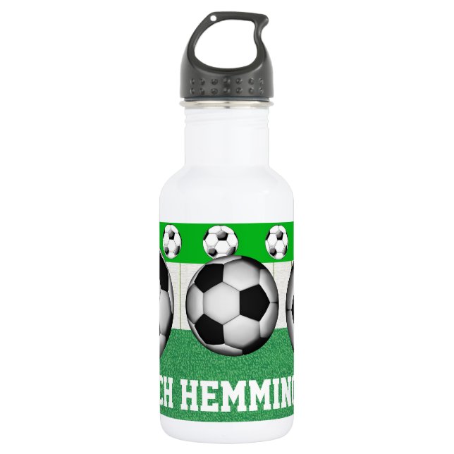 Sport - Fußball - SRF Edelstahlflasche (Vorderseite)