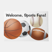 Sport Gameday Teams Ball-Endspiel-Fußmatte