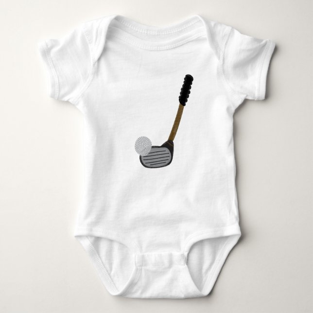 Sport - Golf Baby Strampler (Vorderseite)