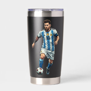 Sport-Hydrationsflasche für Fußballfans Thermobecher