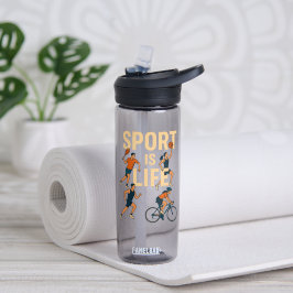 Sport ist Leben - Motivierend Wasserflasche Trinkflasche
