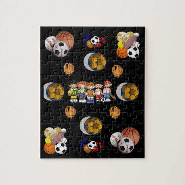 Sport Jigsaw Puzzle (Vertikal)