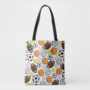 Sport Kids Baseball Basketball Fußball American Fo Tasche