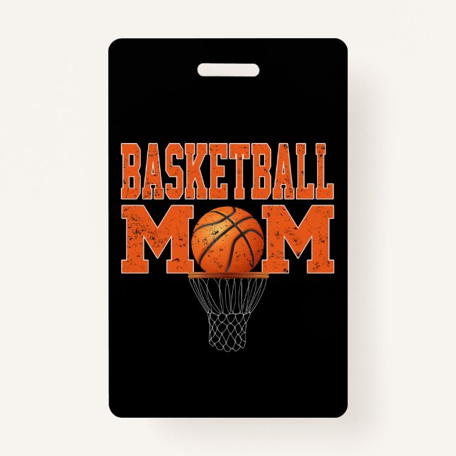 Sport Lover | Basketball-Mama für Spieler Ausweis (Vorderseite)