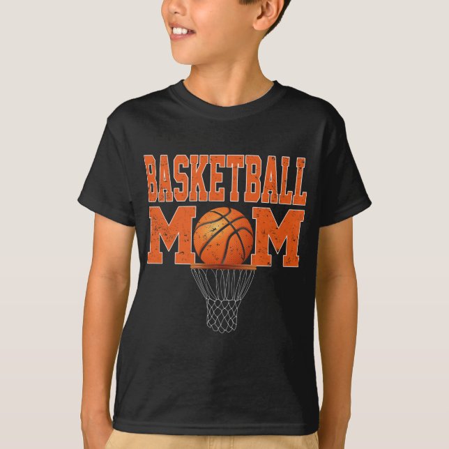 Sport Lover | Basketball-Mama für Spieler T-Shirt (Vorderseite)
