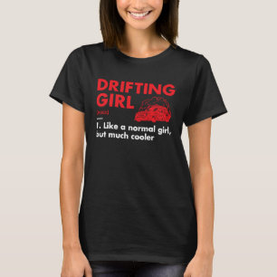 Sport Mädchen Definition Driften T-Shirt