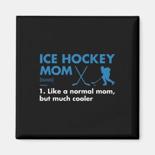 Sport Mama Definition Eishockey Magnet