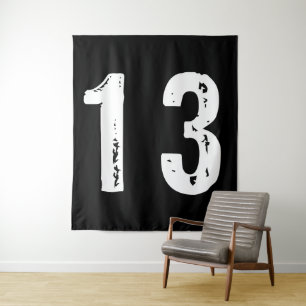 Sport Nummer 13 Wandteppich