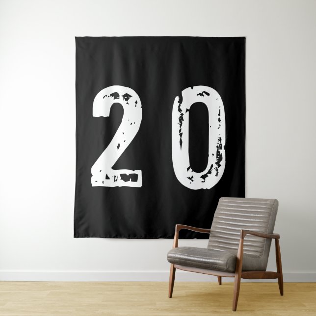 Sport Nummer 20 Wandteppich (Beispiel)