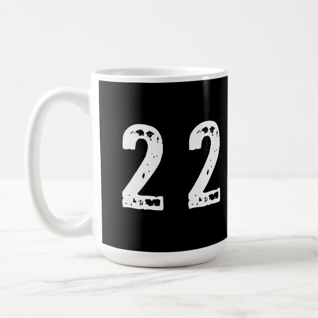 Sport Nummer 22 Kaffeetasse (Links)