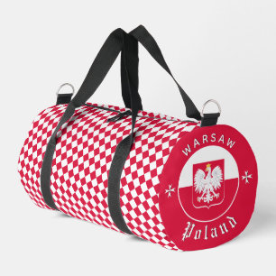 Sport Pologne Sac, gym, sac de voyage, Drapeau polonais