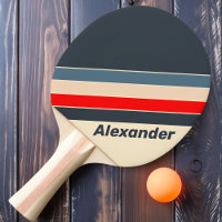 Sport Retro Nautical Rainbow Streifen mit Namen