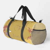 Sac à coudre floral de la mariée