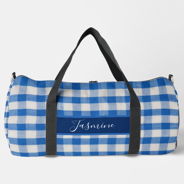 Sport Sac à double monogramme de nom personnalisé (Recto)