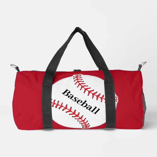 Sport Sac à duffel de conception de base-ball (Recto)